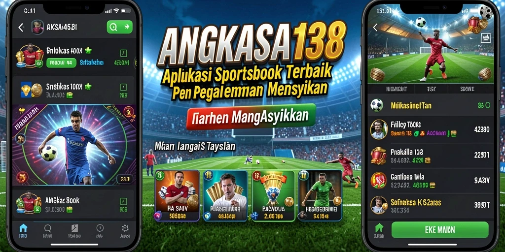 Tampilan screenshot menunjukkan pengguna yang menikmati taruhan olahraga di ANGKASA138.