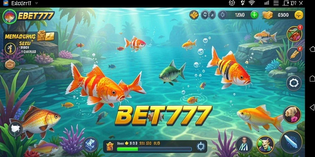 Tangkapan ikan besar dalam gameplay EBET777 yang menegangkan.