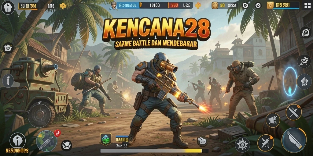 Tampilan mendebarkan dari pertempuran intens dalam KENCANA28.