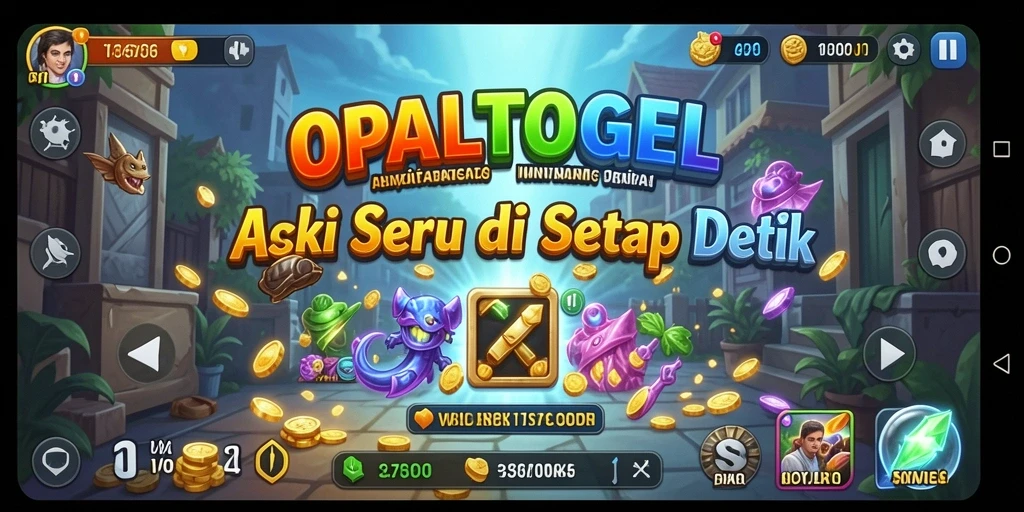 Tampilan gameplay Action yang mendebarkan di OPALTOGEL.
