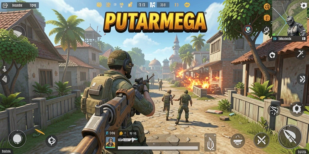 Tampilan menegangkan dari pertempuran dalam PUTARMEGA.