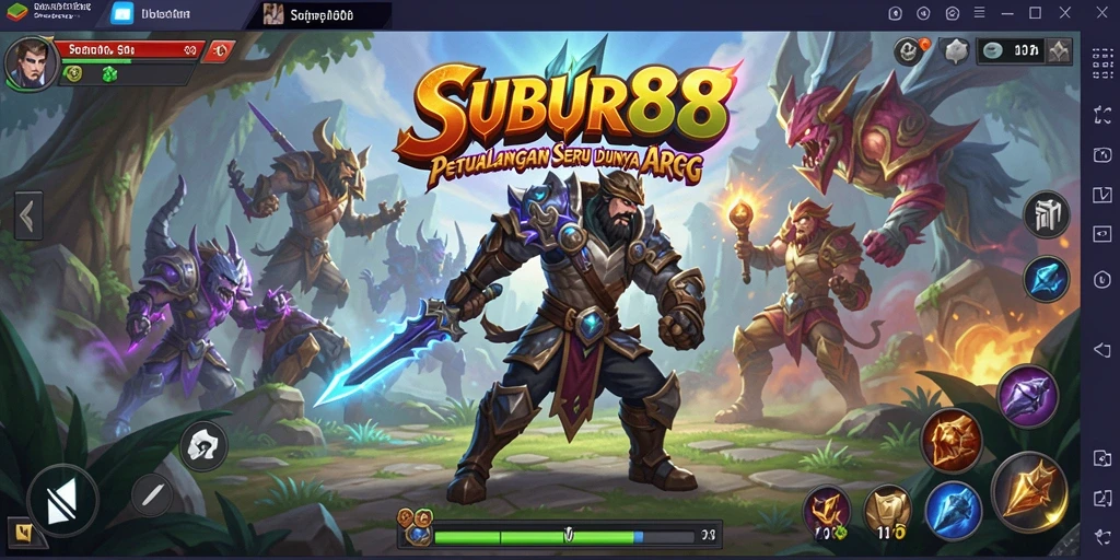 Tampilan menawan dari gameplay ARPG SUBUR88 yang mengasyikkan.