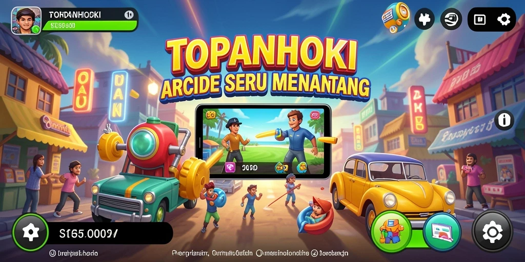 Tampilan gameplay seru dan menantang di TOPANHOKI.